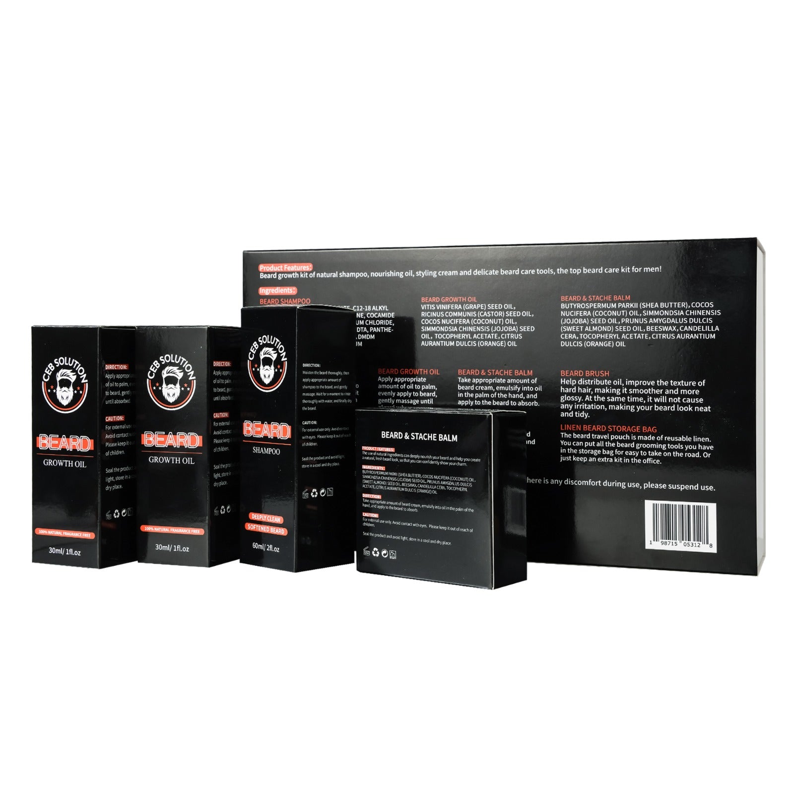 Beard Growth KIT